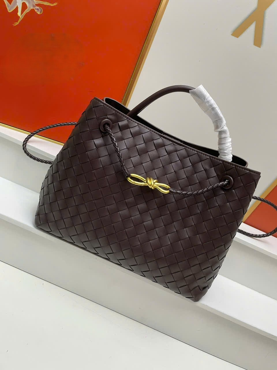 Bottega Veneta Andiamo Sea Salt - 766016