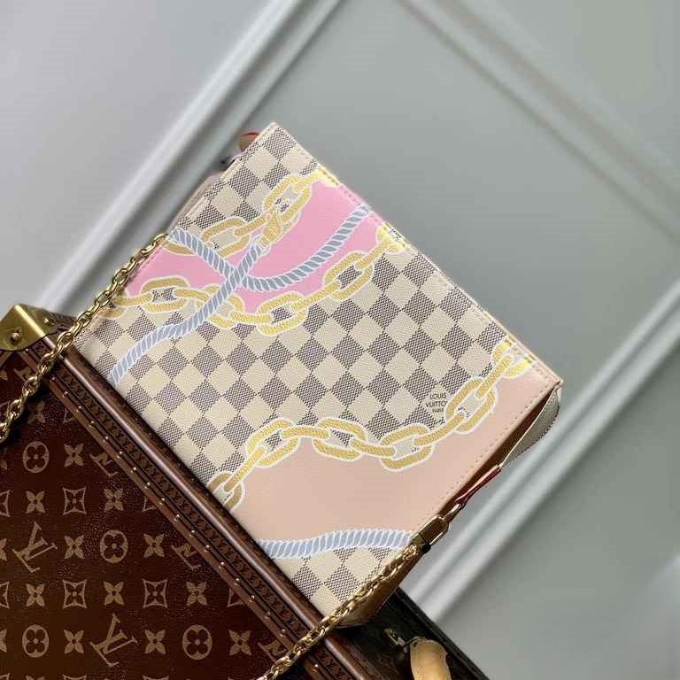 LV Toiletry Pouch Damier Azur Canvas - N40469