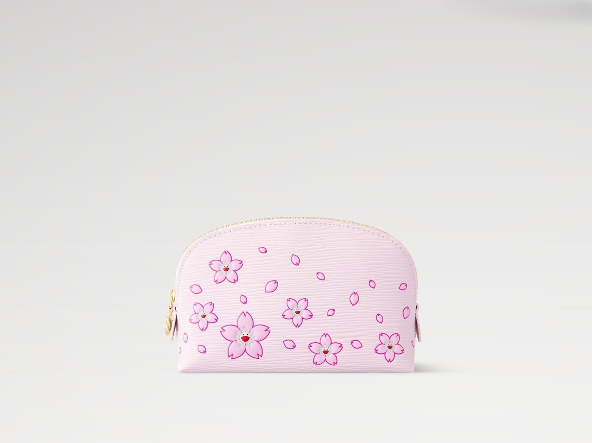 LV x TM Cosmetic Pouch PM Epi Leather - M14052