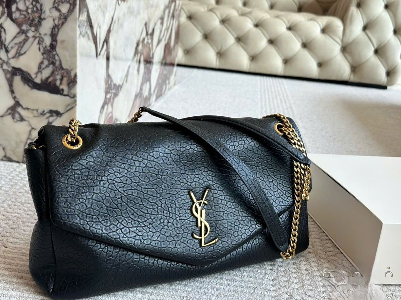YSL Calypso Shoulder Bag - 777399
